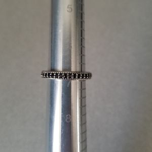 Black sapphire band Pandora i think